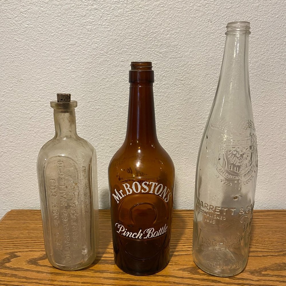 Three Antique Bottles